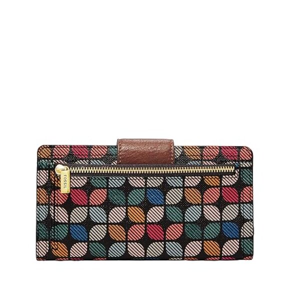 Fossil Logan Multi-Colour Women's Wallet - Picture 4 of 12